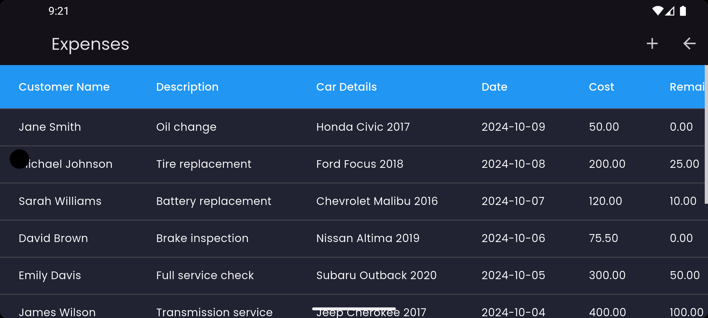 Rent Cars Screenshot 2